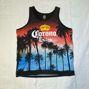 CORONA EXTRA Men’a XL Tank Muscle Sleeveless T-shirt